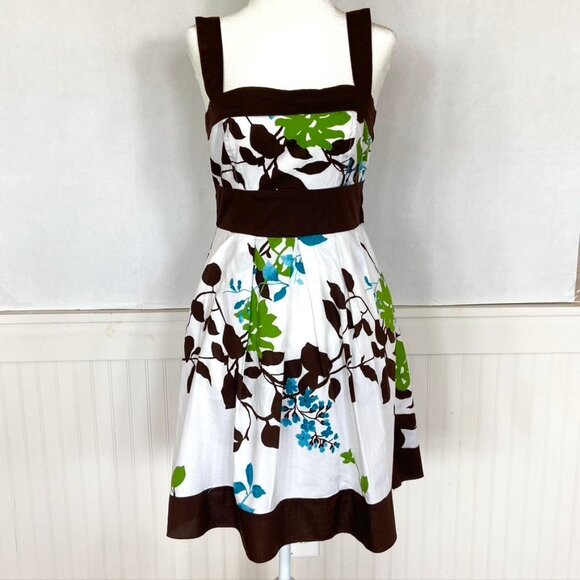 Cottage Core coquette Girl Floral Baby doll sundress Sz 7 - Picture 1 of 12